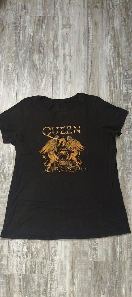 Queen T-Shirt - Bandshirt - Dames, Kleding | Dames, T-shirts, Gedragen, Maat 46/48 (XL) of groter, Zwart, Korte mouw, Ophalen of Verzenden