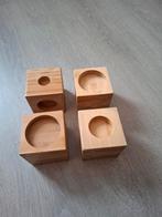 Houten bedverhogers, Ophalen