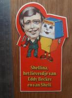 Sticker - Shellina - Eddy Becker, Verzenden, Zo goed als nieuw, Film, Tv of Omroep