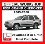 Jeep Grand Cherokee 2005-2008 Workshop manual op DVD in PDF, Auto diversen, Handleidingen en Instructieboekjes, Verzenden