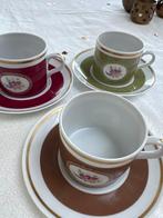 Vintage MOSA Kopjes en Schotels Set, Gebruikt, Ophalen of Verzenden, Overige stijlen, Kop(pen) en/of Schotel(s)