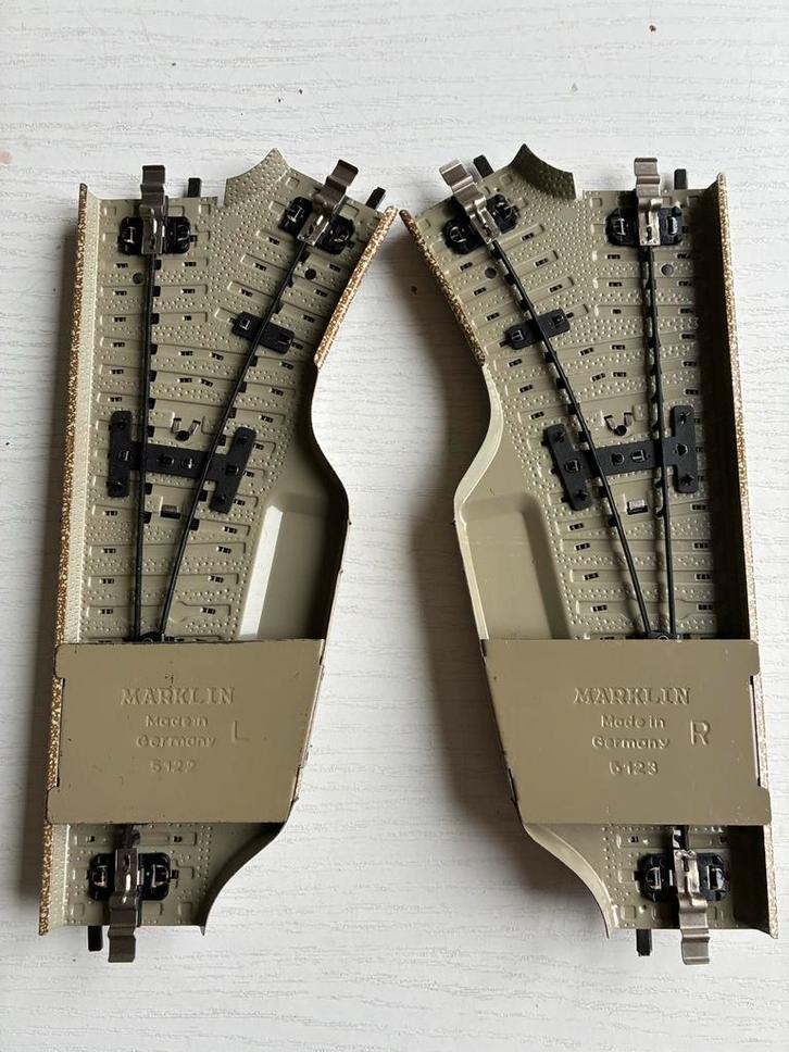 Marklin M Wissels - Handgeschakeld, Hobby en Vrije tijd, Modeltreinen | H0, Gebruikt, Rails, Wisselstroom, Märklin, Analoog, Ophalen of Verzenden
