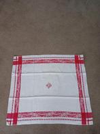 Franse servetten rood/wit, Ophalen of Verzenden, Gebruikt, Rechthoek