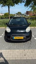 Citroën C1 1.0 5-DRS 2009 Zwart, Auto's, Voorwielaandrijving, 4 stoelen, C1, Handgeschakeld