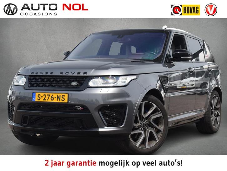 Land Rover Range Rover Sport 5.0 V8 Supercharged SVR | Apple, Auto's, Land Rover, Bedrijf, Te koop, 360° camera, 4x4, ABS, Achteruitrijcamera