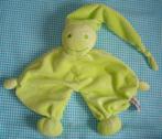 PRENATAL knuffeldoekje groen spook  met belletje ster, Ophalen of Verzenden, Zo goed als nieuw, Overige typen