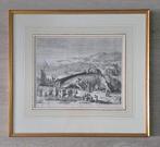 Antieke Gravure en documenten Potvis, Antiek en Kunst, Ophalen of Verzenden