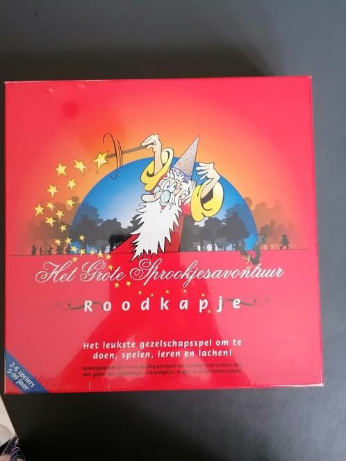 T.K. Gezelschapsspel ROODKAPJE nieuw in verpakking, Hobby en Vrije tijd, Gezelschapsspellen | Bordspellen, Nieuw, Een of twee spelers