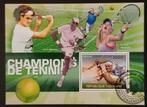 TOGO - Blok Tennis (S. Williams, Federer, Nadal, Djokovic), Postzegels en Munten, Verzenden, Overige landen