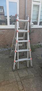 Opvouwbare trap, Doe-het-zelf en Verbouw, Ladders en Trappen, Gebruikt, Trap, Ophalen of Verzenden, Opvouwbaar of Inschuifbaar