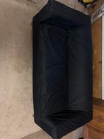 Ikea bankje met zwarte/grijze hoes - demontabel, Ophalen, Gebruikt
