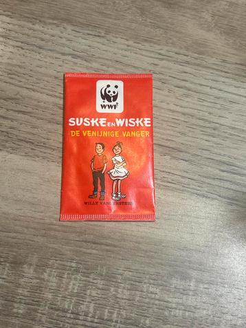 Oude Suske en Wiske Sticker - WWF beschikbaar voor biedingen
