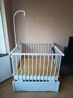 Box incl boxmatras en koeka boxkleed, Ophalen, Zo goed als nieuw, Rechthoekig, In hoogte verstelbaar