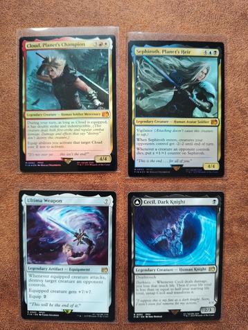Diverse Final Fantasy kaarten (inclusief foil), nieuw  beschikbaar voor biedingen