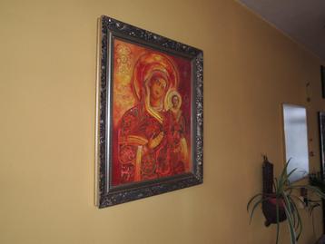 Schilderij / Ikoon Madonna beschikbaar voor biedingen