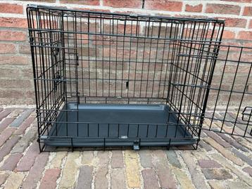 Hondenbench zwart 60/44/44 cm beschikbaar voor biedingen