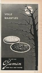 Retro reclame 1964 Jamin volle maantjes koekjes bakkerij, Verzenden, Overige typen