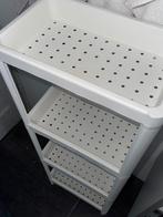 Ikea badkamer rek, Huis en Inrichting, Badkamer | Badkamermeubels, (Half)hoge kast, Minder dan 50 cm, Ophalen of Verzenden, Zo goed als nieuw