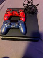 PS4 + Samsung Smart TV - Weg wegens PS5!, Met 2 controllers, Ophalen of Verzenden, Slim, 500 GB