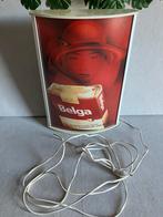 Vintage Belga sigaretten lichtbak reclamelamp, 1999 België, Ophalen of Verzenden, Gebruikt, Lichtbak of (neon) lamp