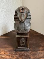Bronzen Farao Buste, Antiek en Kunst, Antiek | Koper en Brons, Verzenden, Brons