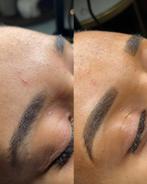Ombre powder brows bij Moy Arte, Ophalen of Verzenden, Zo goed als nieuw, Gehele gezicht
