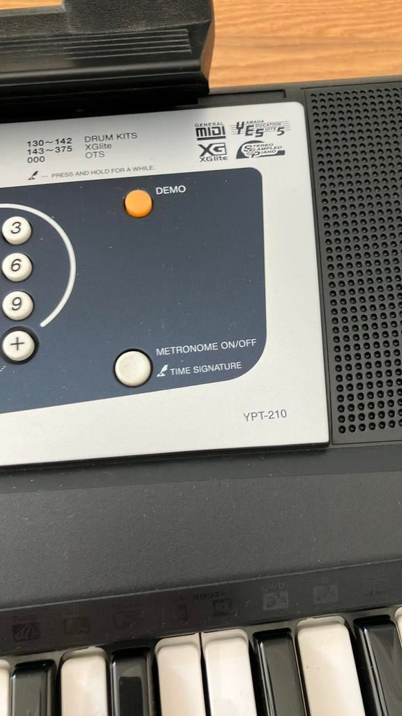 Yamaha YPT-210 Keyboard, Muziek en Instrumenten, Ophalen, Yamaha, Met standaard, 61 toetsen