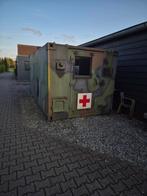 Shelter Container defensie Fokker Aluminium camo/rood kruis, Ophalen