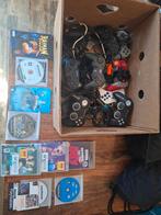 Doos met playstation/Switch/Sega accessoires, Spelcomputers en Games, Ophalen of Verzenden, Gebruikt