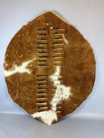 240521 Groot Afrikaans  Zulu-Nguni Hide Schild uit Z Afrika, Antiek en Kunst, Kunst | Niet-Westerse kunst, Ophalen of Verzenden
