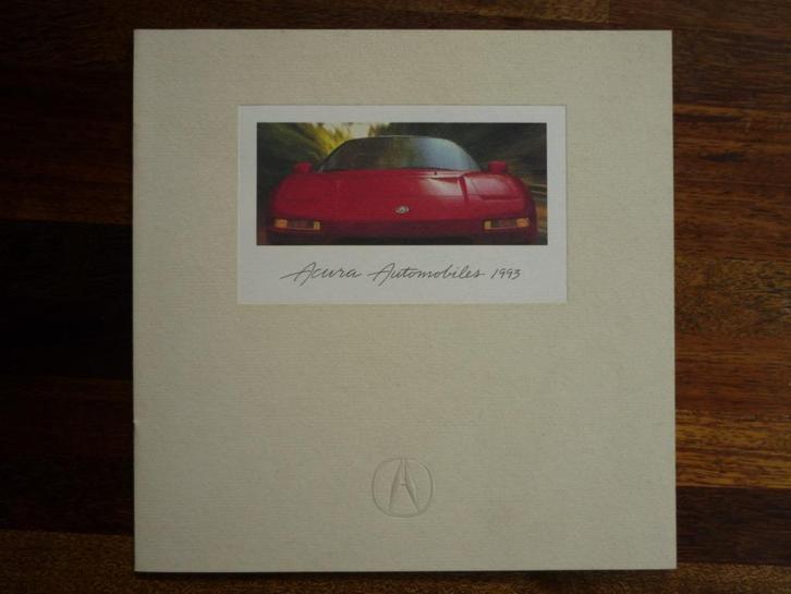 Acura Automobiles (1993, USA), Boeken, Auto's | Folders en Tijdschriften, Nieuw, Overige merken, Ophalen of Verzenden