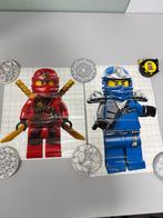 2x Groot grote Lego Ninjago sticker stickers vinyl Kai Jay, Verzamelen, Ophalen of Verzenden, Nieuw