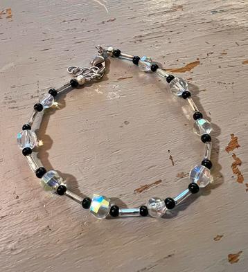 Vintage kristallen Aurora borealis armband costume jewelry beschikbaar voor biedingen