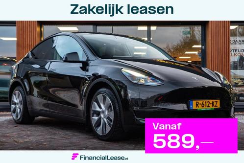 Tesla Model Y Long Range 75 kWh Stuurverw. Panodak, Auto's, Tesla, Bedrijf, Lease, Financial lease, Model Y, ABS, Adaptive Cruise Control