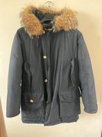 Woolrich Arctic Parka - S/M (geen maatlabel), Ophalen of Verzenden, Maat 48/50 (M), Blauw, Gedragen