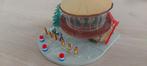 Faller wegrestaurant/benzinestation met poppetjes, Hobby en Vrije tijd, Overige merken, Gelijkstroom of Wisselstroom, Brug, Tunnel of Gebouw