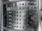 Pioneer CDJ800 MK2 set met Behringer DJX750 in roadcase, Ophalen of Verzenden, Gebruikt, Minder dan 5 kanalen, Microfooningang