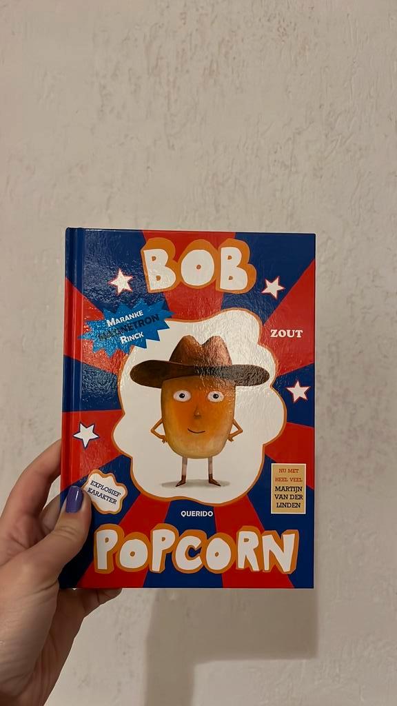 Maranke Rinck - Bob Popcorn, Boeken, Kinderboeken | Jeugd | onder 10 jaar, Zo goed als nieuw, Fictie algemeen, Ophalen of Verzenden