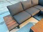 Aluminium Hoekloungeset in Zeer Goede Staat, 5 zitplaatsen, ., Aluminium, Ophalen of Verzenden
