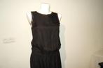 Vince maxi dress zijde zwart koort taille pof lijfje chiqueS, Verzenden, Zwart, Zo goed als nieuw, Maat 36 (S)