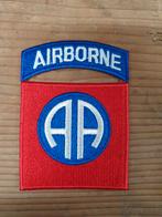 Reproductie  Airborne Patch - US Army- Nieuw, Ophalen of Verzenden, Landmacht, Amerika, Embleem of Badge