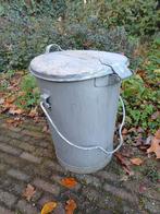 Zinken vuilnisbak uit Ede, Ophalen of Verzenden, Gebruikt