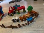 Duplo Landbouwset 10524 met veel extra dieren en hokken, Ophalen of Verzenden, Gebruikt, Duplo