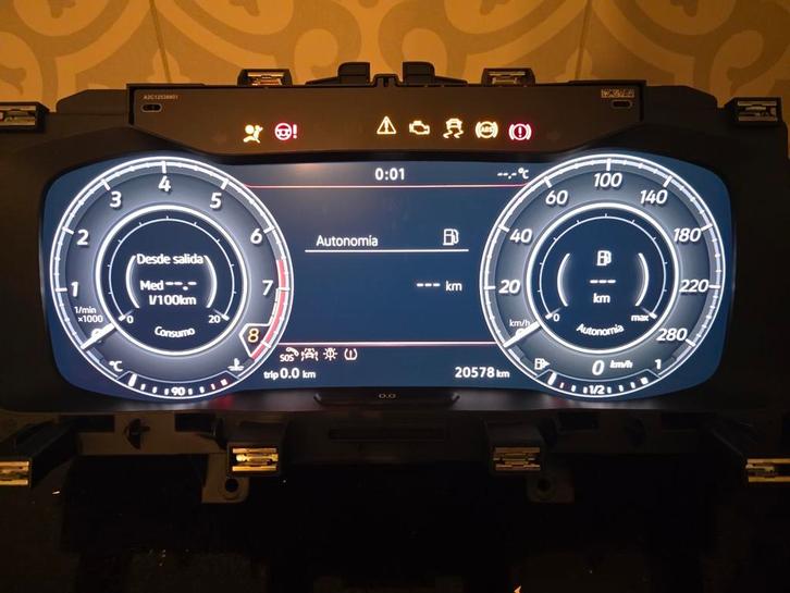 VW Golf 7 VII 5G1920791B digitale teller virtual cockpit, Auto-onderdelen, Dashboard en Schakelaars, Volkswagen, Gebruikt, Ophalen