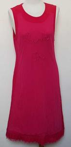 Dito hardroze stretchy jurk met tule mt. L NIEUW, Kleding | Dames, Maat 42/44 (L), Nieuw, Ophalen of Verzenden, Roze