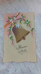 Antieke Kerstkaart celluloid, Diversen, Kerst, Verzenden