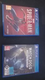 PS4 Games: Spider-Man & Watch Dogs, Avontuur en Actie, Online, Gebruikt, 1 speler