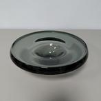 Leerdam glazen fruitschaal grijs, Ophalen of Verzenden, Rond, Glas