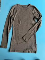 Dilling shirt lange mouw wol/zijde maat 42, Bruin, Maat 42/44 (L), Nieuw, Ophalen of Verzenden