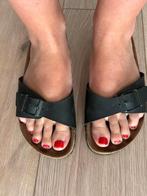 GRATIS VERZENDEN ZWARTE MADRID BIRKENSTOCKS 40, Verzenden, Zwart, Zo goed als nieuw, Slippers